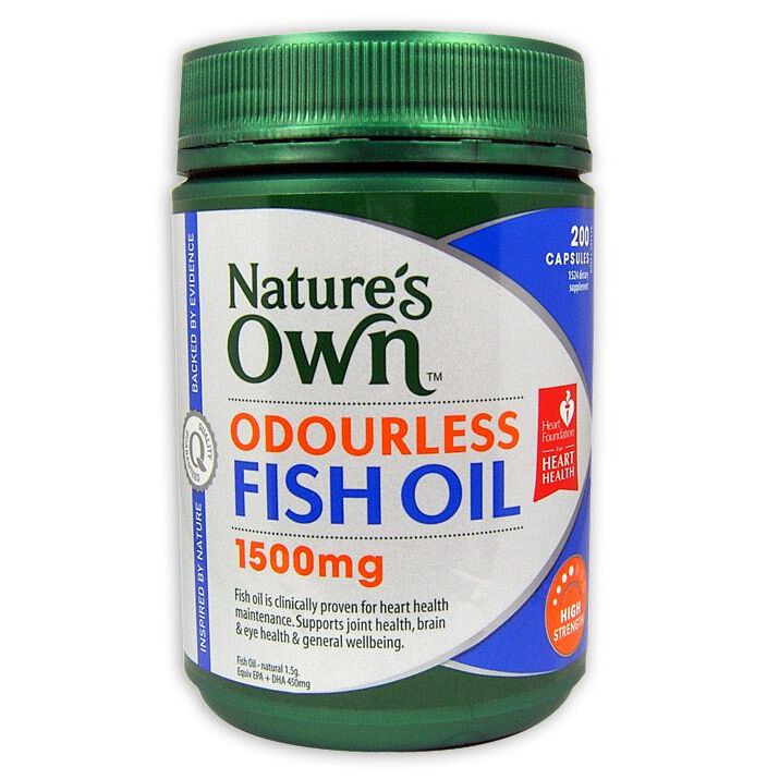 Nature's own fish outlet oil