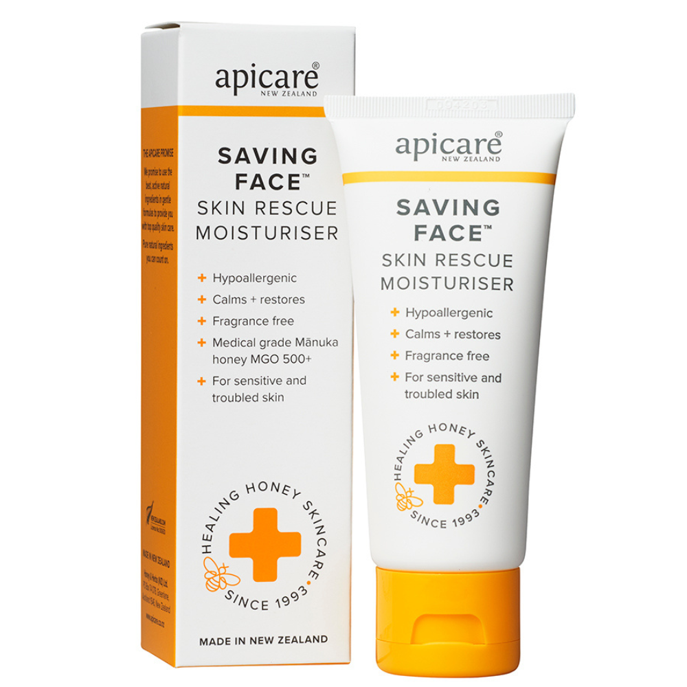 Apicare Saving Face Skin Rescue Moisturiser 70g