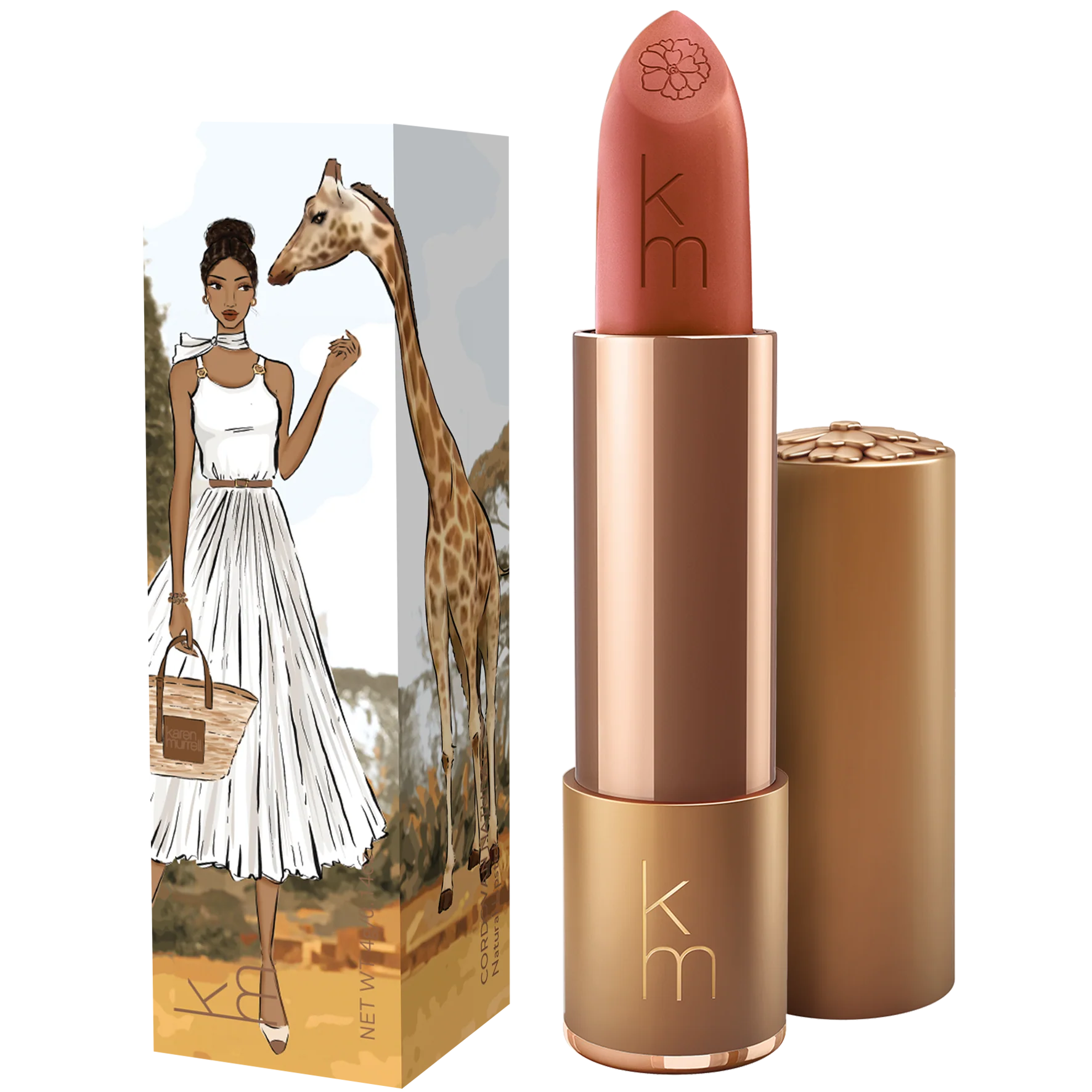 Karen Murrell Lipstick - Cordovan Natural 02