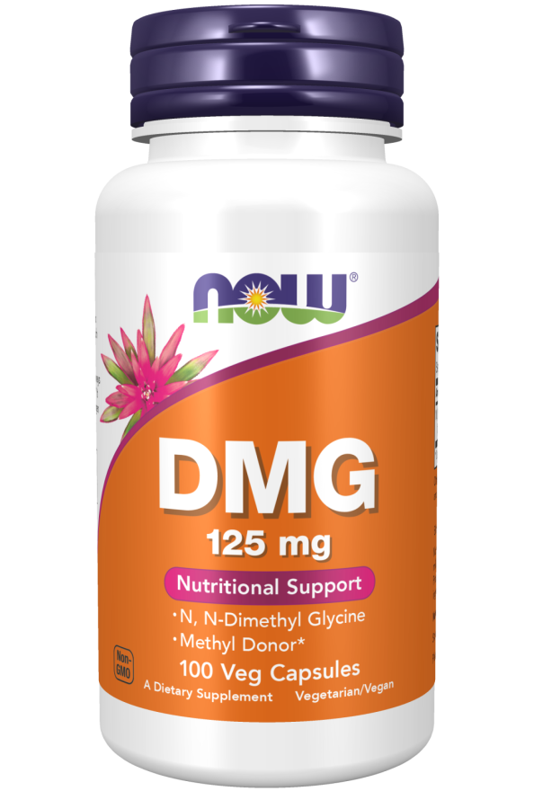 Now DMG 125 mg Veg Capsules 100