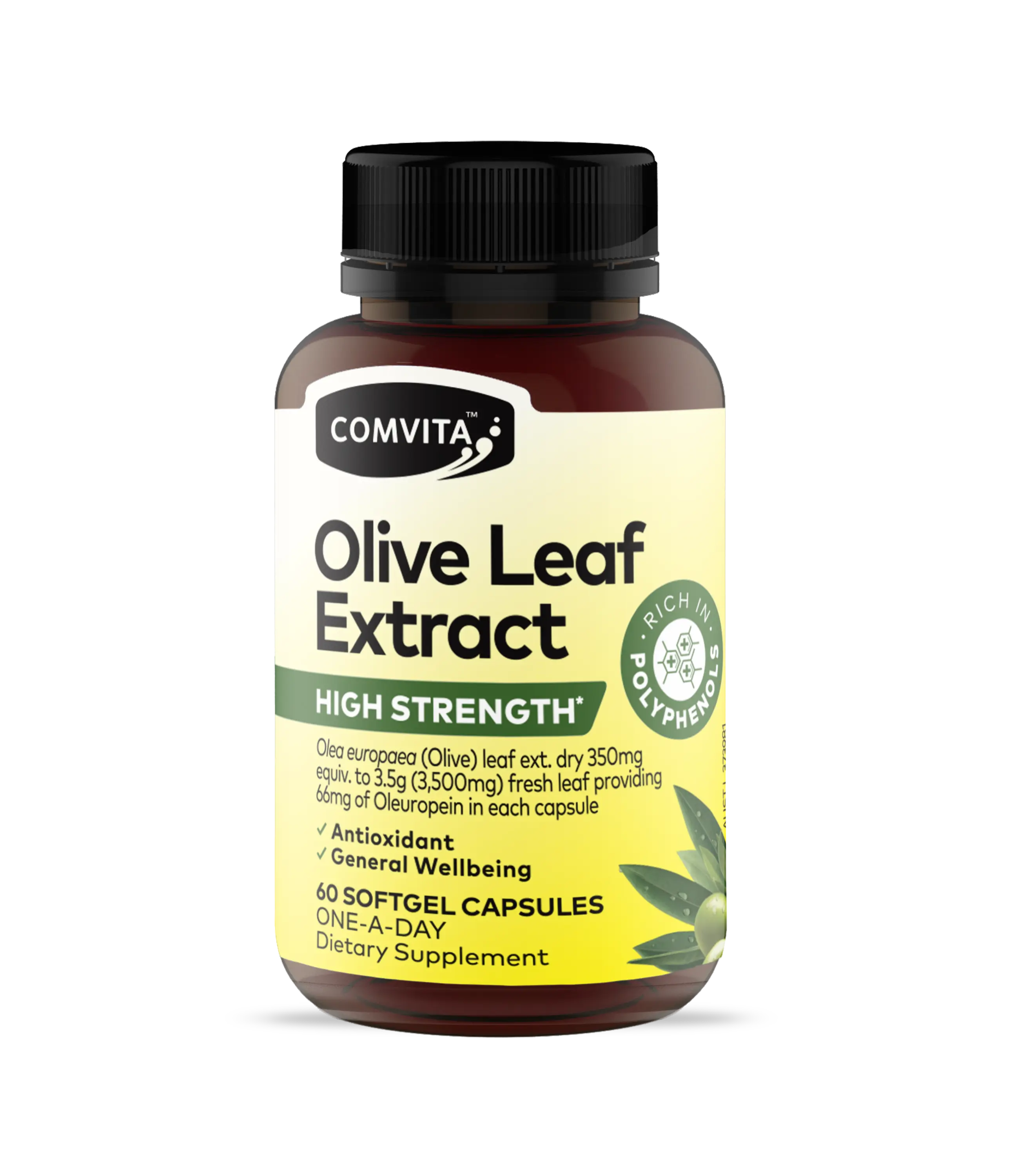 Comvita Immune Support High Strength Olive Leaf Extract Capsules 60