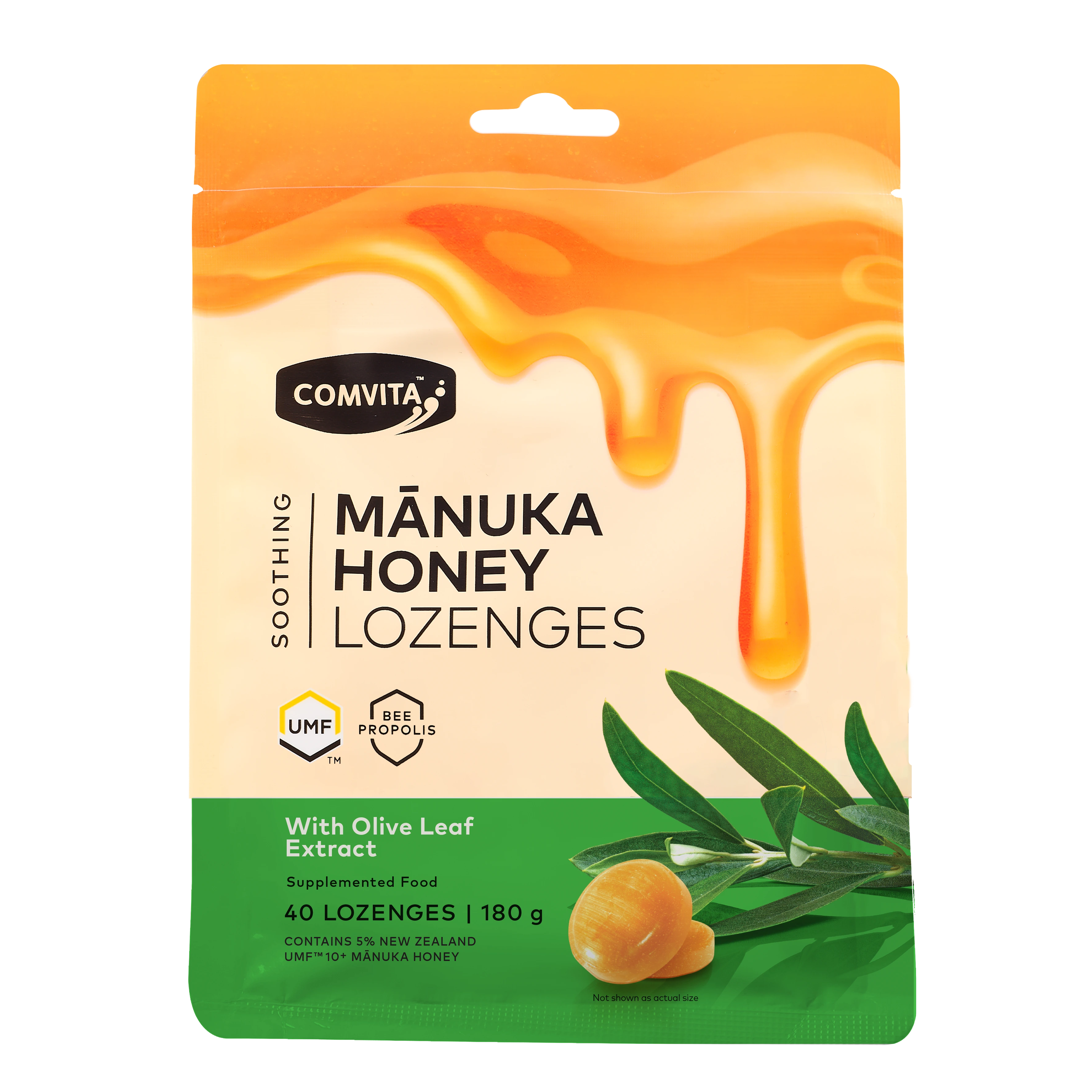 Comvita Manuka Honey Olive Leaf Lozenges 40