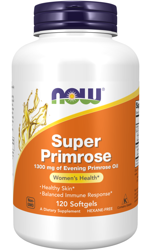 Now Super Primrose 1300 mg Softgels 120