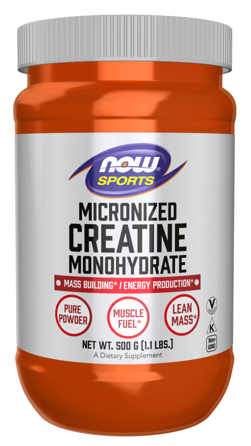 Now Creatine Monohydrate Micronized Powder 500 gm