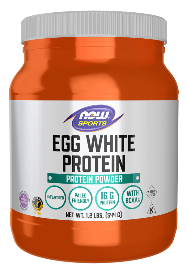 Now Egg White Protein 544 g Powder