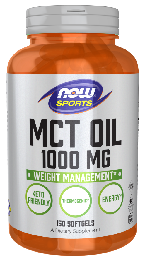 Now MCT Oil 1000 mg Softgels 150