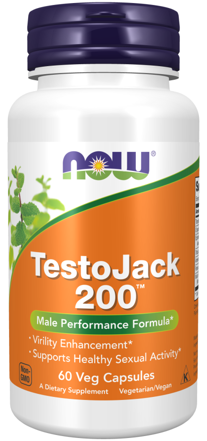 Now TestoJack 200 mg Veg Capsules 60