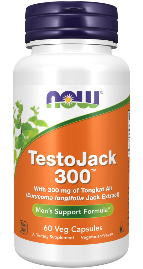 Now TestoJack 300 mg Veg Capsules 60