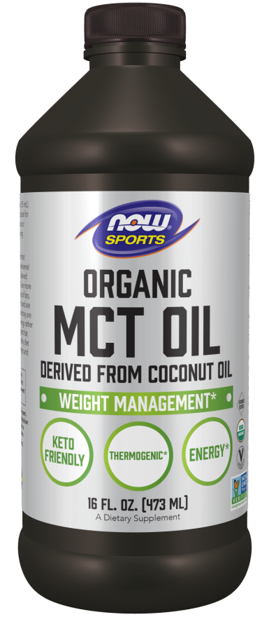 Now MCT Oil Organic 473 ml