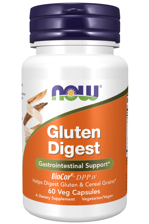 Now Gluten Digest Veg Capsules 60