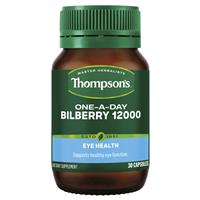 Thompson's One-A-Day Bilberry 12000mg 30 Capsules