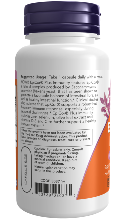 Now EpiCor Plus Immunity Veg Capsules 60