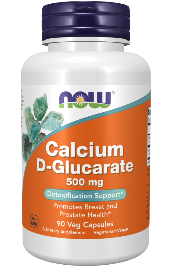 Now Calcium D-Glucarate 500 mg Veg Capsules 90