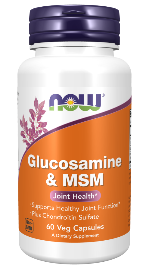 Now Glucosamine & MSM Veg Capsules 60