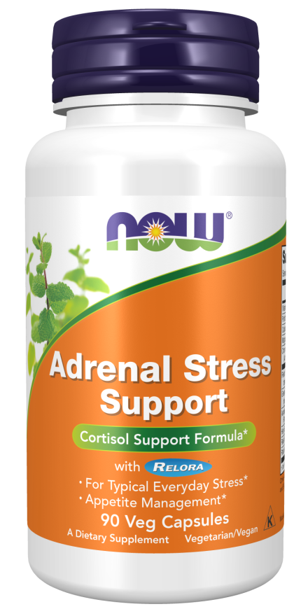 Now Adrenal Stress Support Veg Capsules 90