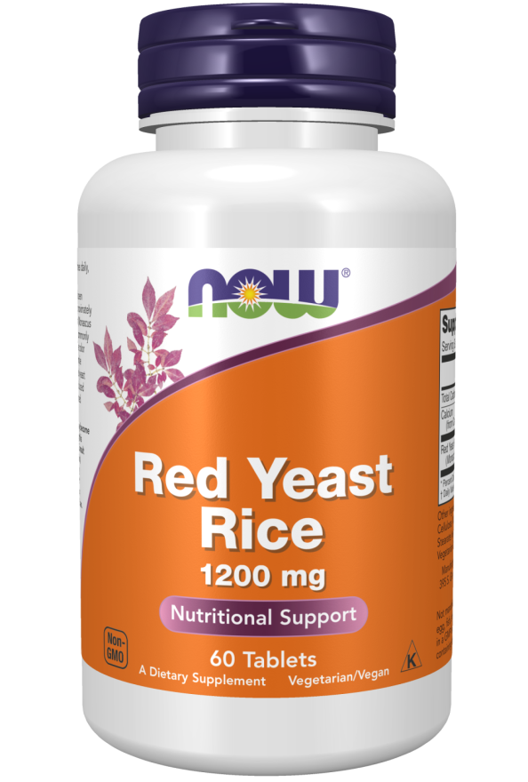 Now Red Yeast Rice 1200 mg Tablets 60