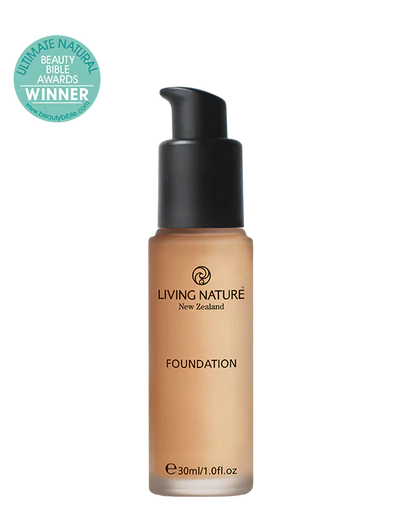 Living Nature Foundation- Pure Sand 30ml