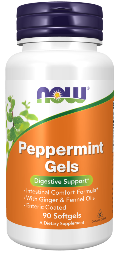 Now Peppermint Gels Softgels 90