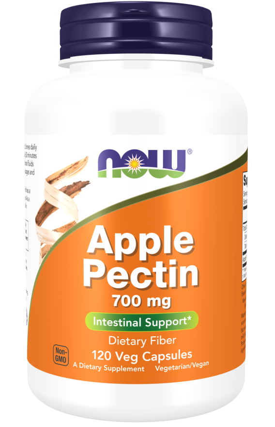 Now Apple Pectin 700 mg Veg Capsules 120