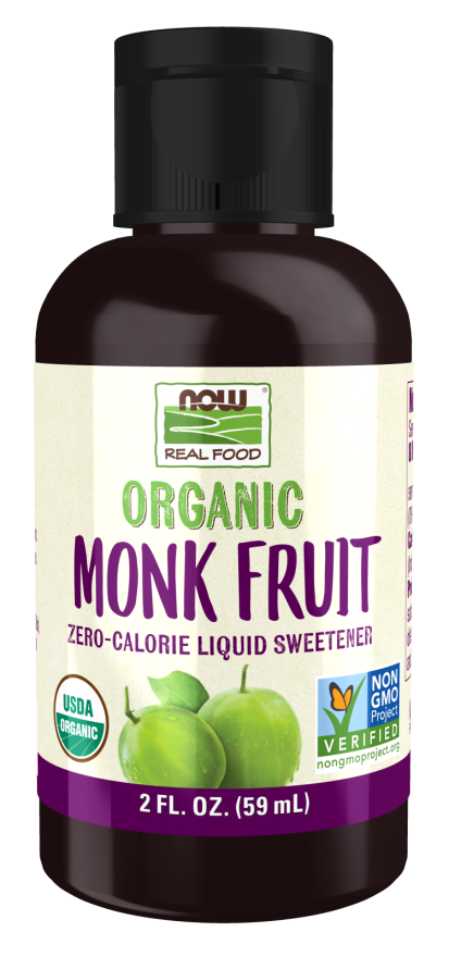 Now Monk Fruit Liquid Organic 59 ml