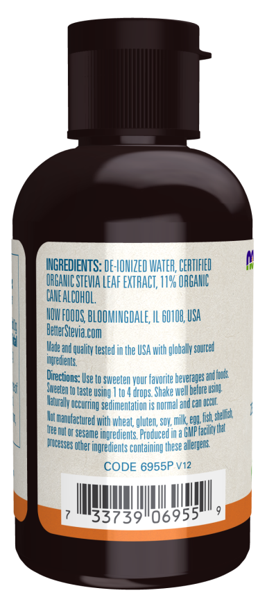 Now BetterStevia Liquid Sweeteners 59 ml