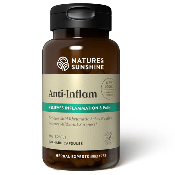 Natures Sunshine Anti-Inflam Capsules 100