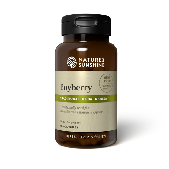 Natures Sunshine Bayberry Capsules (100)