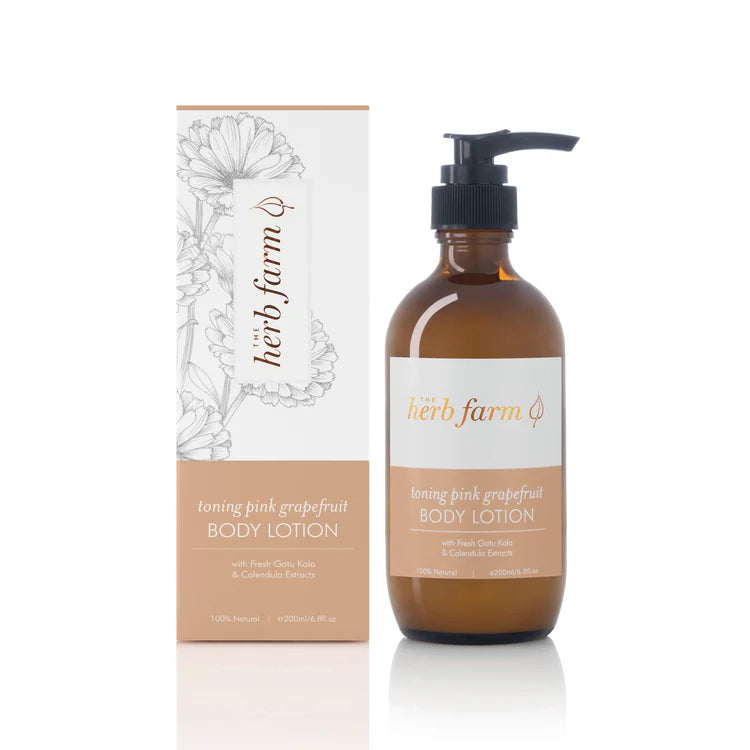 The Herb Farm Toning Pink Grapefruit Body Lotion 200 ml