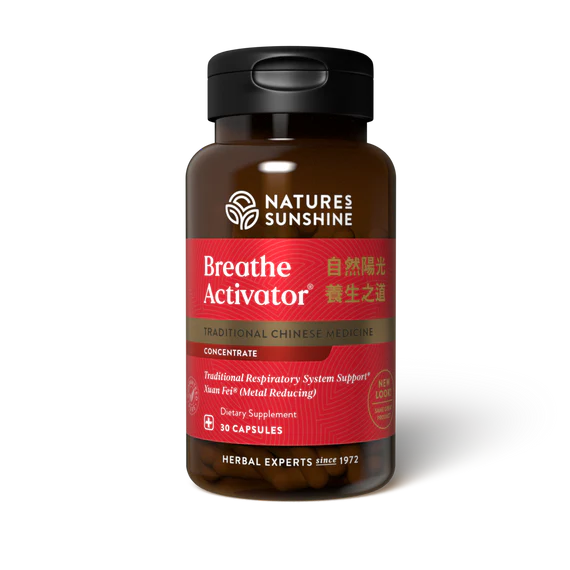 Natures Sunshine Breathe Activator 30 Capsules