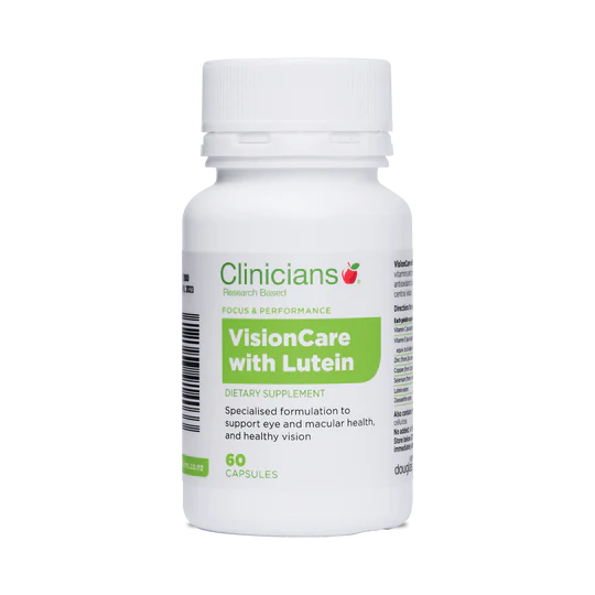 Clinicians VisionCare with Lutein Capsules 90