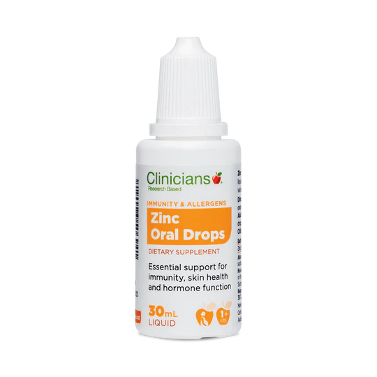 Clinicians Zinc Oral Drops  5mg/5 drops