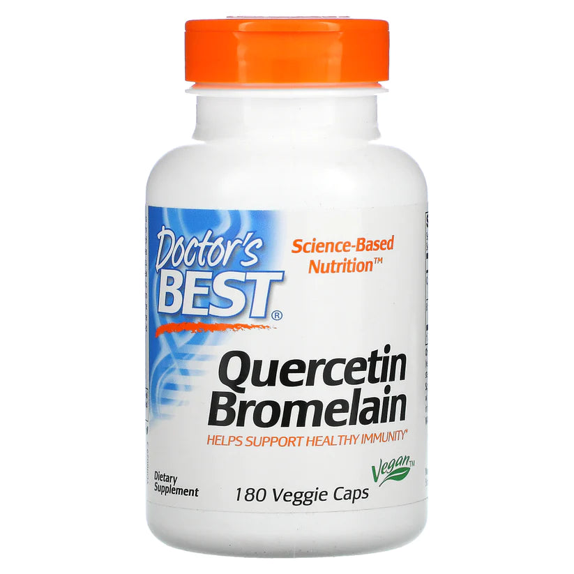 Doctor's best Quercetin Bromelain Veggiecaps 180