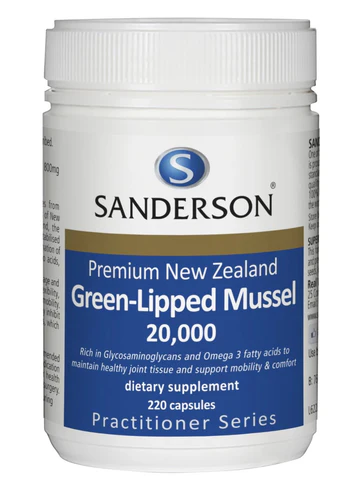 Sanderson New Zealand Green-Lipped Mussel 20000 Capsules 220