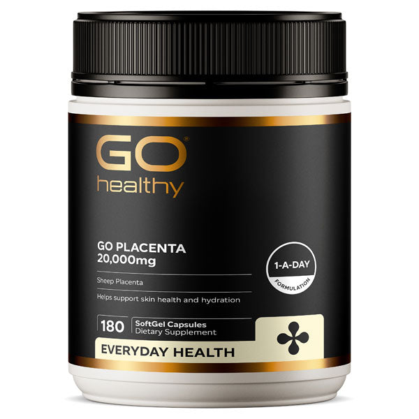 Go Placenta 20,000mg Capsules 180