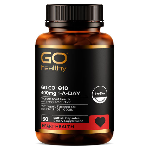 Go Healthy Go Co-Q10 400mg 60 Caps