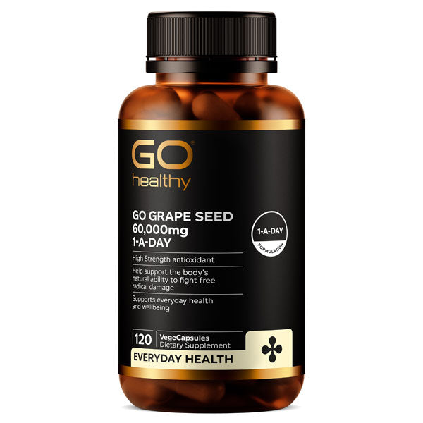 Go Healthy Grape Seed 60,000mg 120 Veg Caps