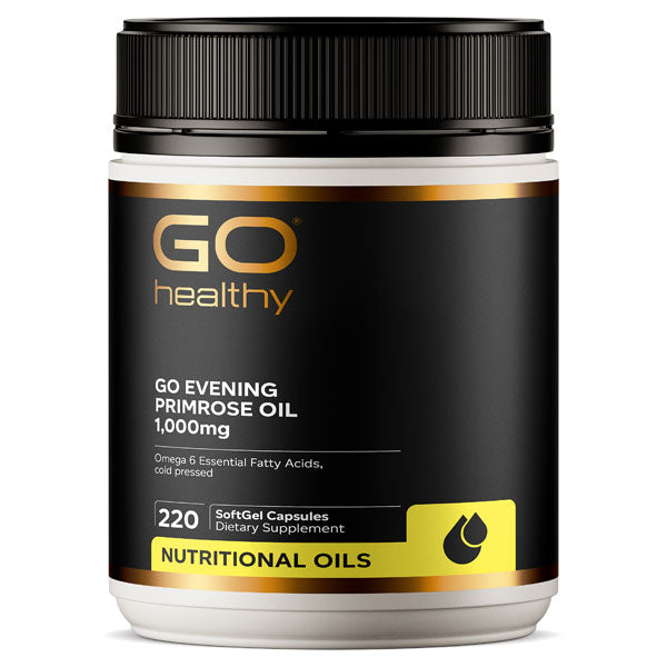 Go Evening Primrose Oil 1000mg Vegecaps 220