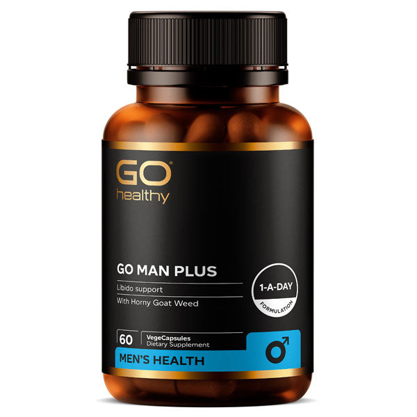 Go Man Plus VegeCapsules 60