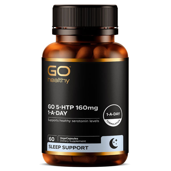 Go Healthy 5-HTP 160mg 60 Vege Caps