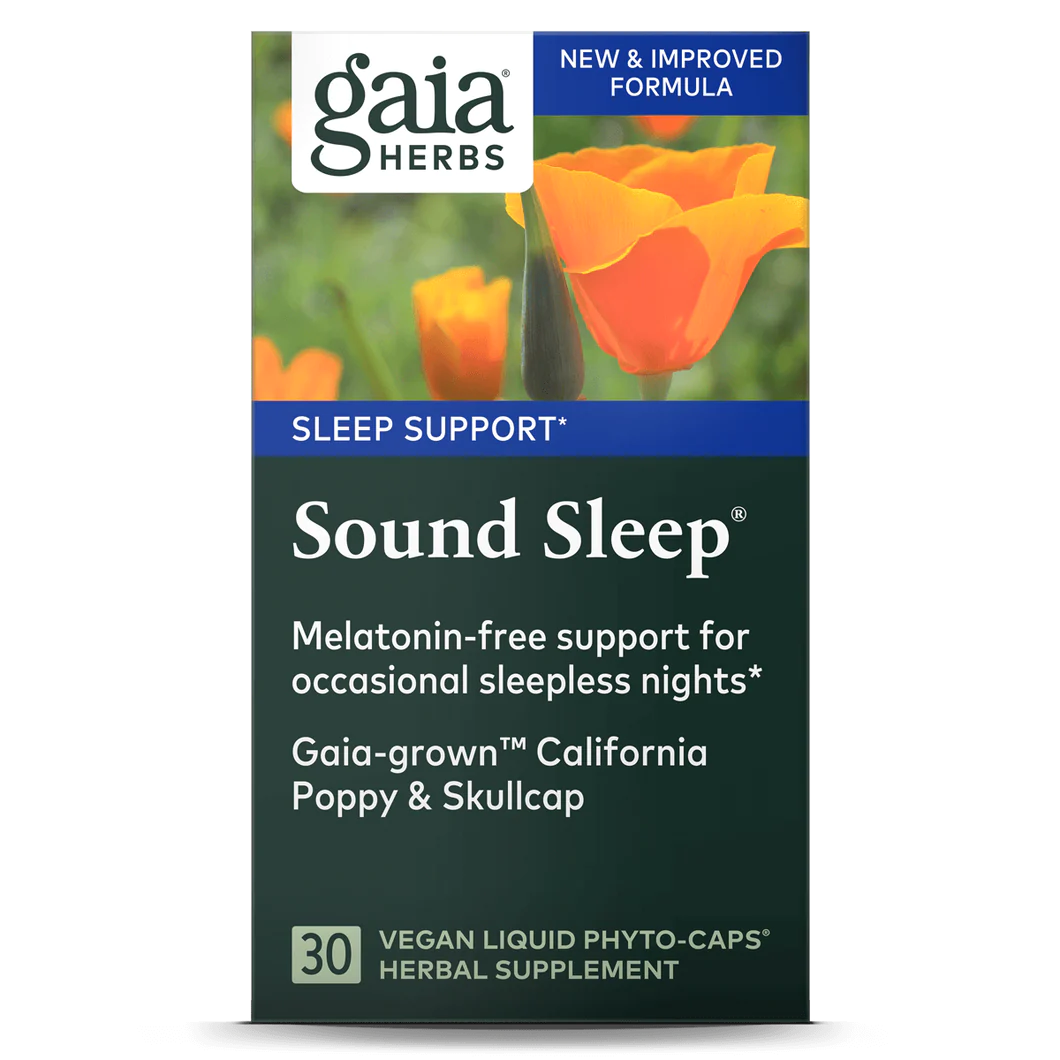 Gaia Herbs Sound Sleep Vegan Liquid Phyto-Caps 30