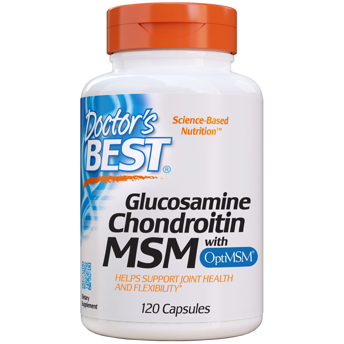 Doctor's Best Glucosamine Chondroitin MSM with OptiMSM Capsules 120