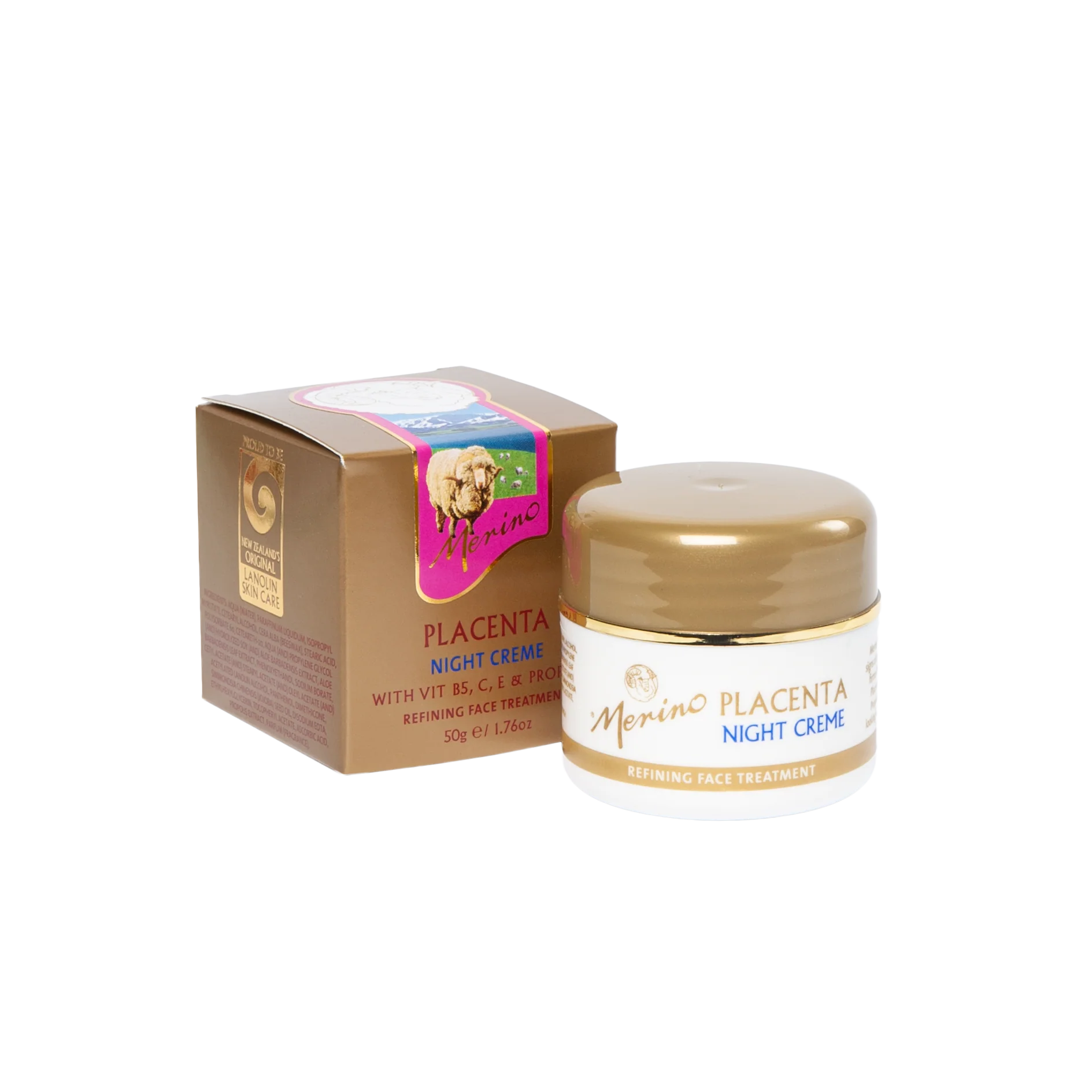 Merino  Placenta Night Cream 50g