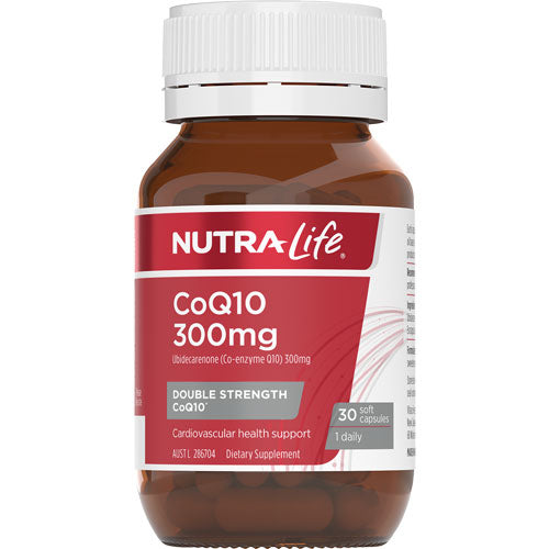 Nutralife CoQ10 300mg 30 capsules