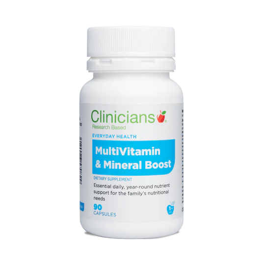 Clinicians MultiVitamin & Mineral Boost Capsules 90