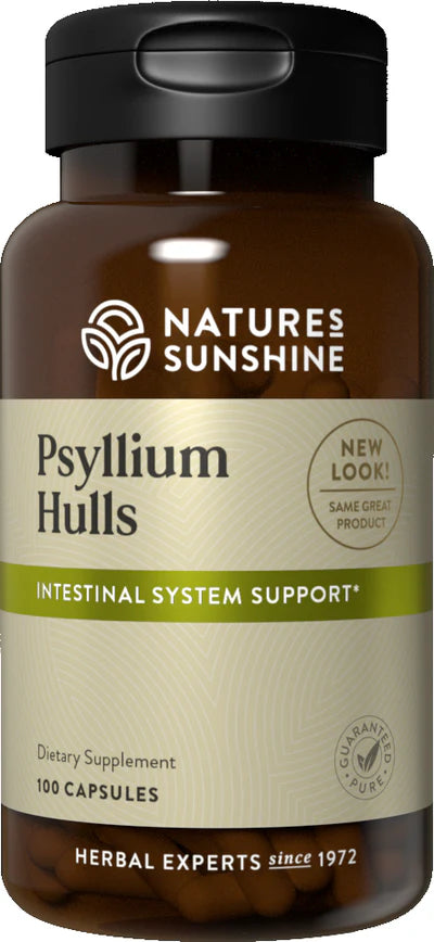 Natures Sunshine Psyllium Hulls Capsules (100)