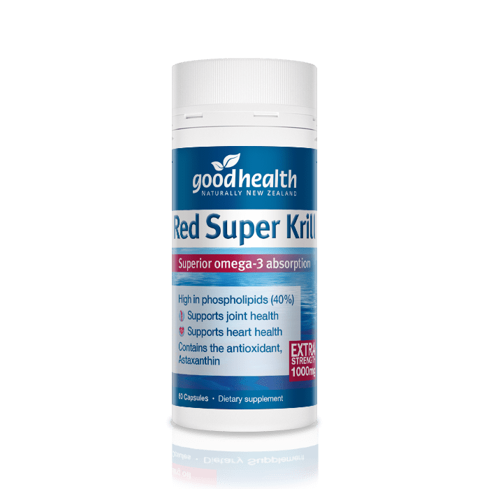 GoodHealth Red Super Krill 1000mg Capsules 60