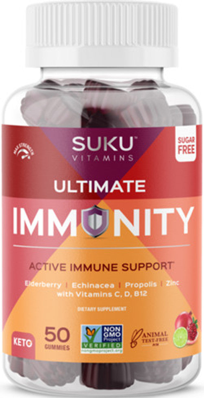 Suku Vitamins Ultimate Immunity Gummies 50