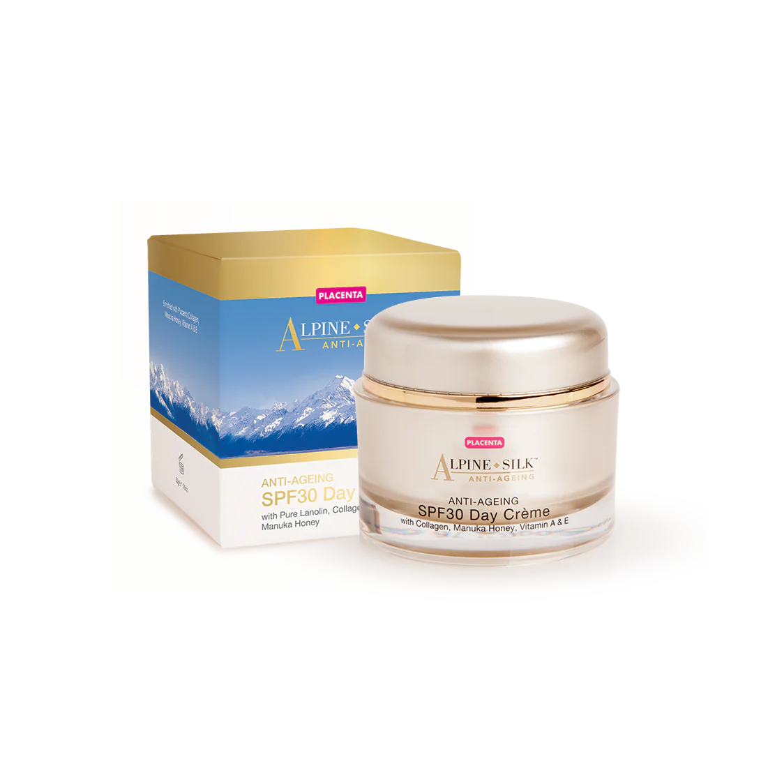 Alpine Silk Anti-Ageing SPF30 Day Cream 50g