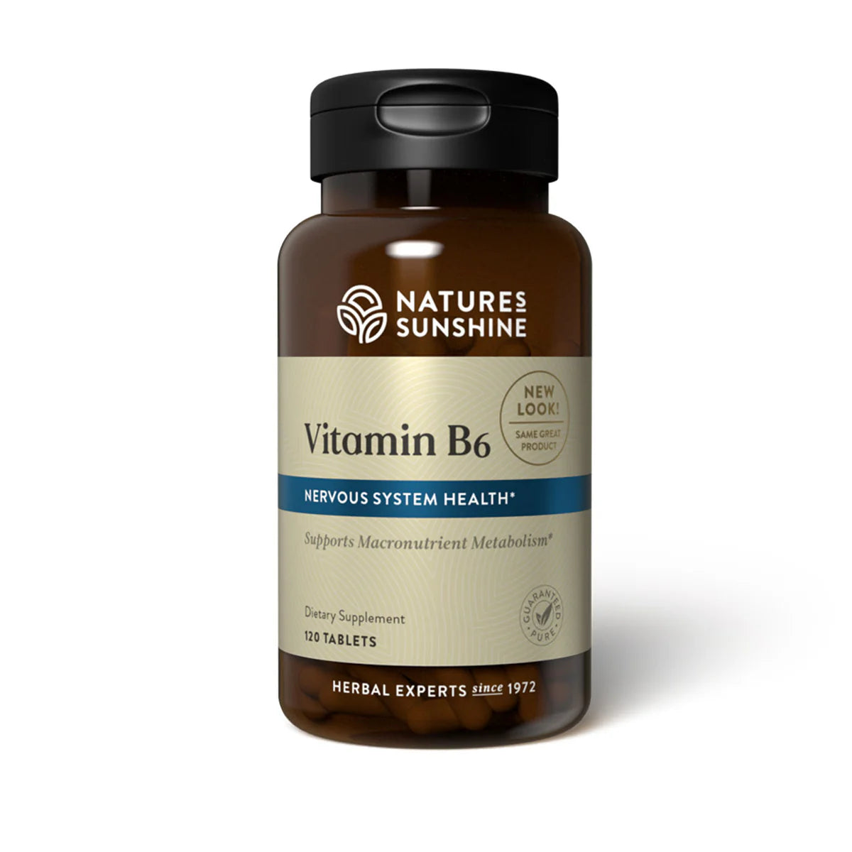 Natures Sunshine Vitamin B6 Tablets 120