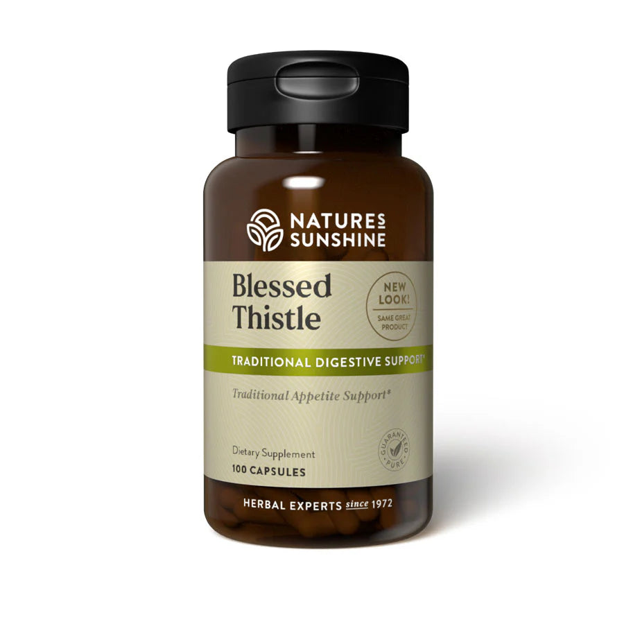 Natures Sunshine Blessed Thistle Capsules (100)